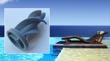 Aquagyre pour piscine pour tube PVC diamètre 63mm.